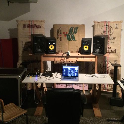 Music Recording Studio Desk