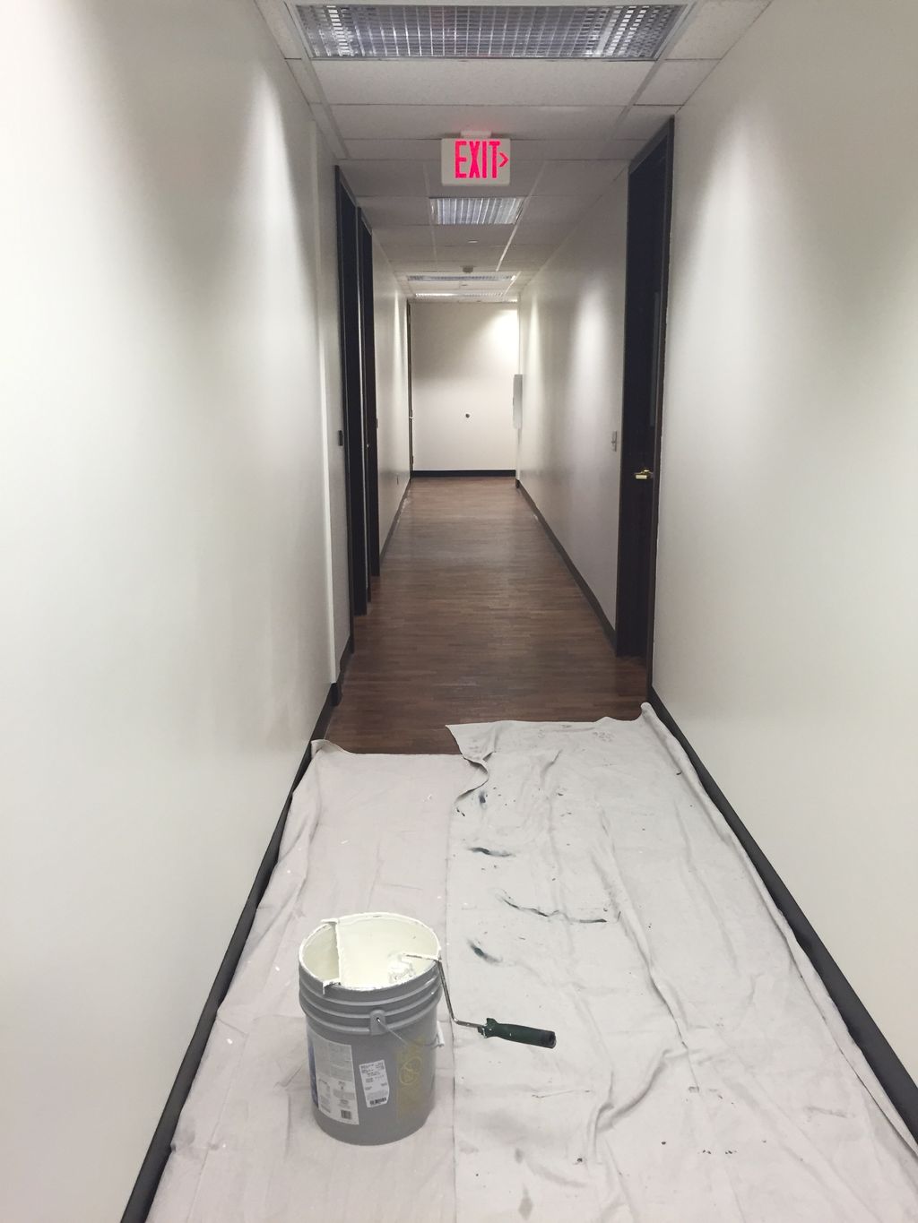 Phx Skyscrapers; painted lobby and select floors @