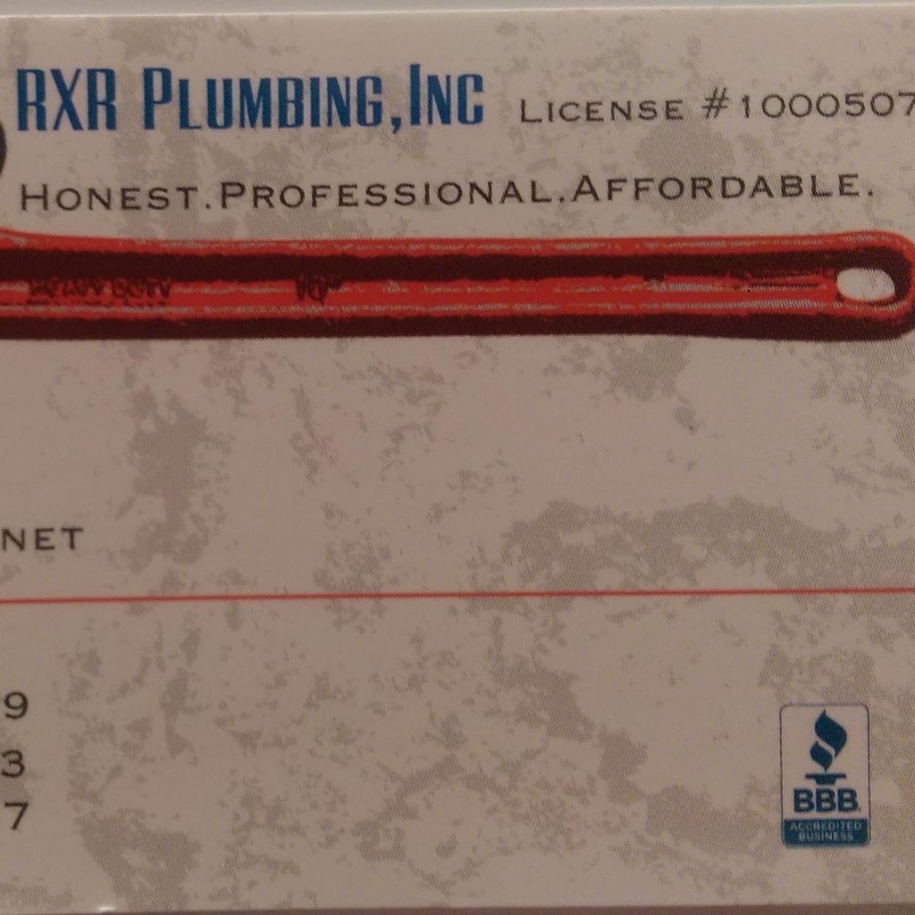 RXR Plumbing, Inc.