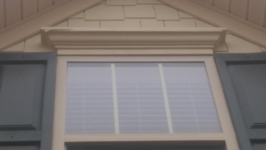 We can repair window casings.