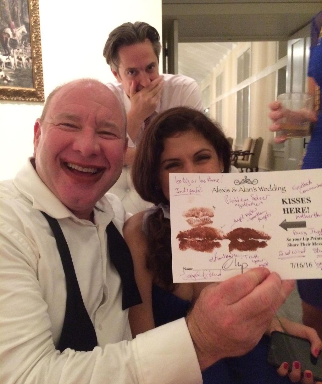 Wedding Reception - Men do it, too!