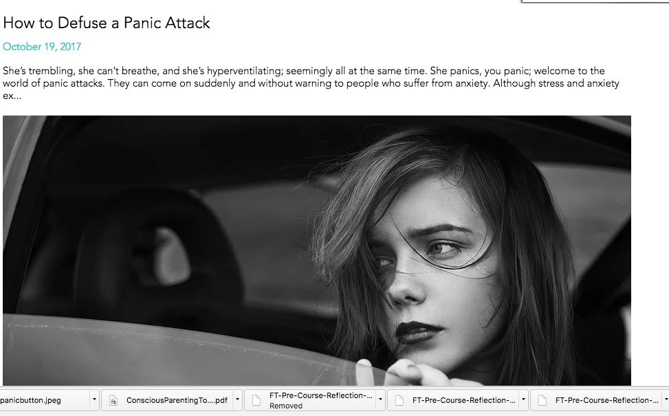Is your child anxious? How to stop a panic attack