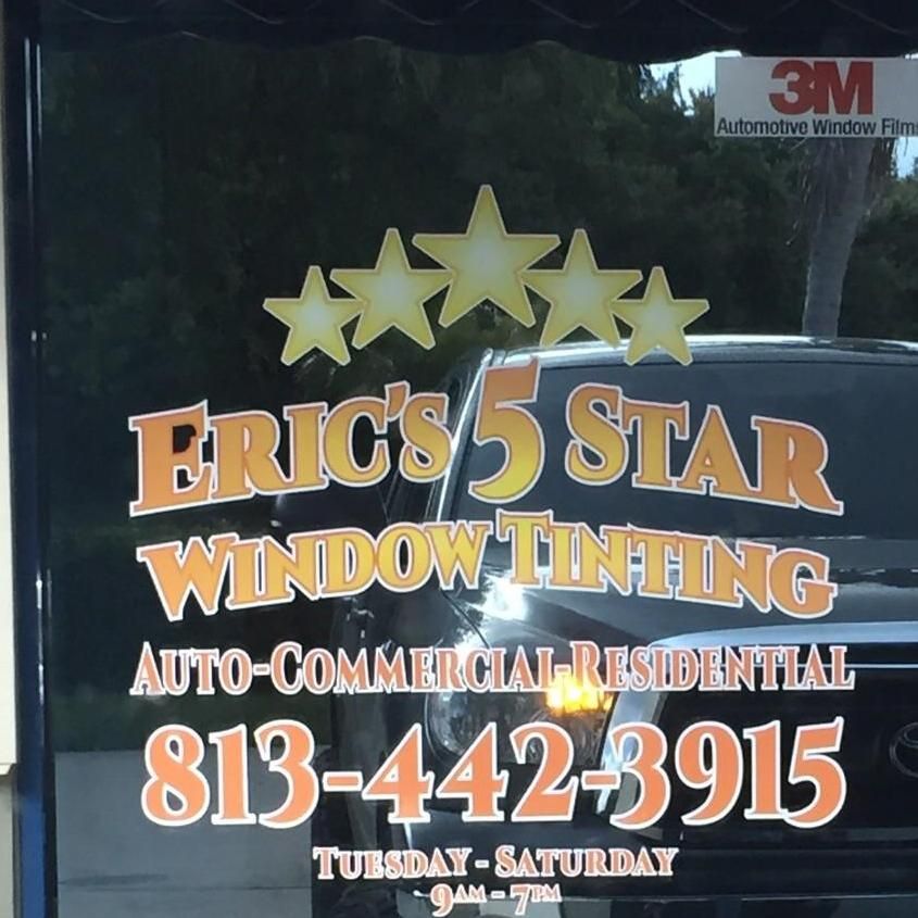 Eric's 5 star window tinting