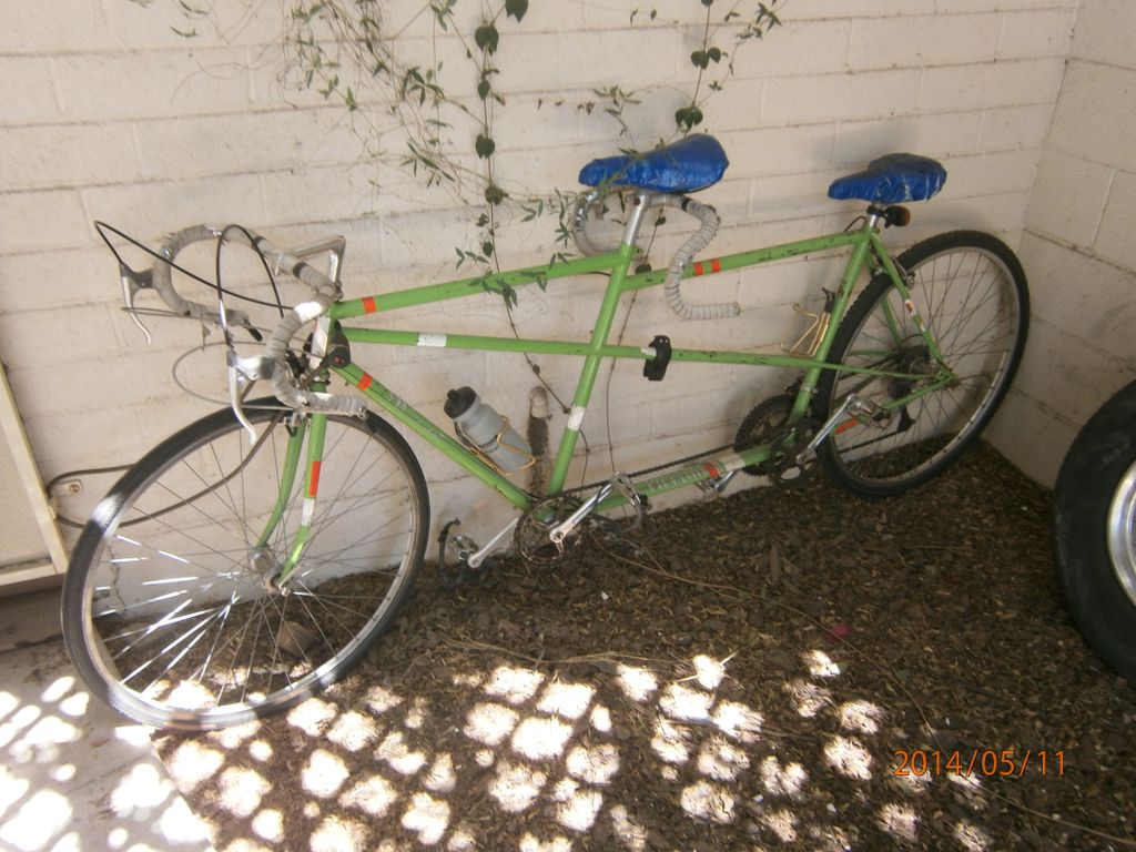 Rode this bicycle from New Orleans, La. to Syracus