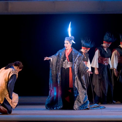 The role of Queen of the Night from "Magic Flute" 