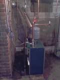 150,000 BTU 80% Efficent Utica Boiler installed in