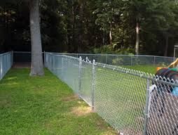 Galvanized chain link fence is a great way to keep