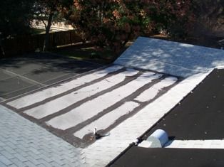 Small flat roof needs coating