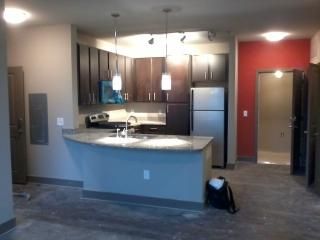 Kitchen in 6 floor, 98 unit project just completed
