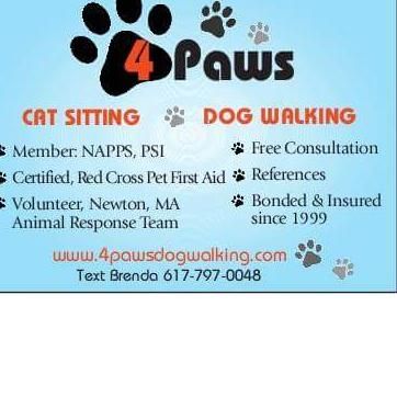 4 Paws Dog Walking & Pet Sitting