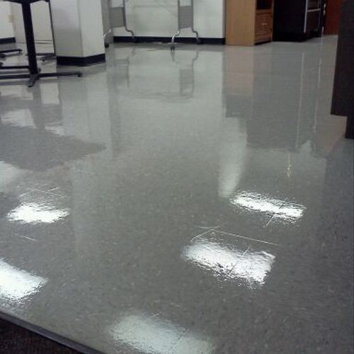 Strip/Wax Tile Flooring