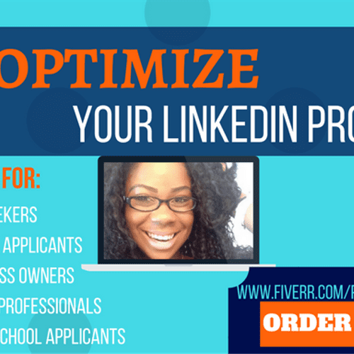 LinkedIn optimization is very important. It is rep