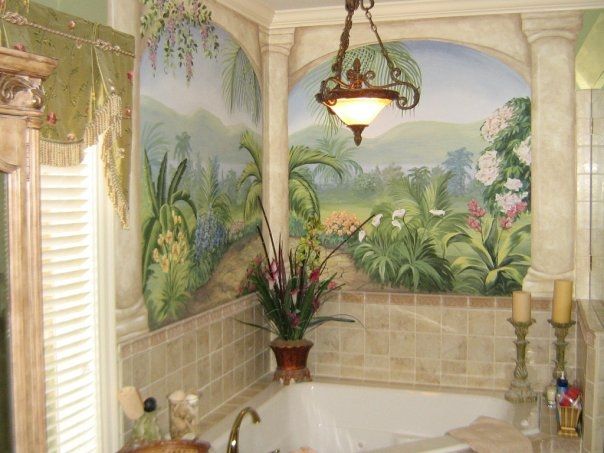 Bathroom Mural
