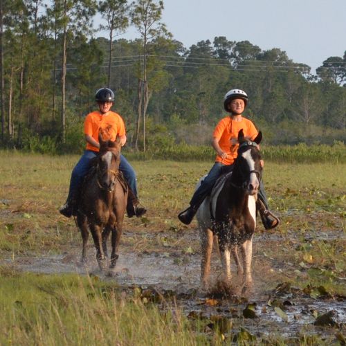 We offer trail rides for our students once basics 