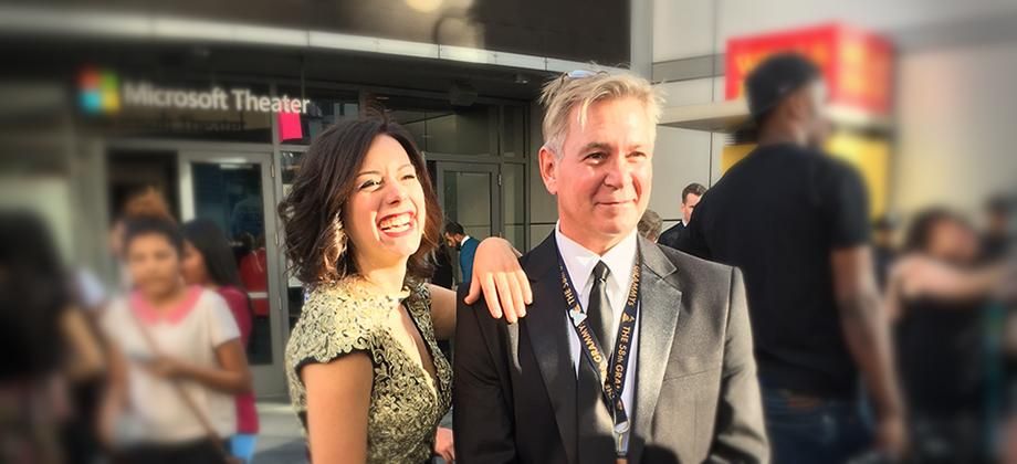 58th Annual Grammy's with Artist Christina Custode