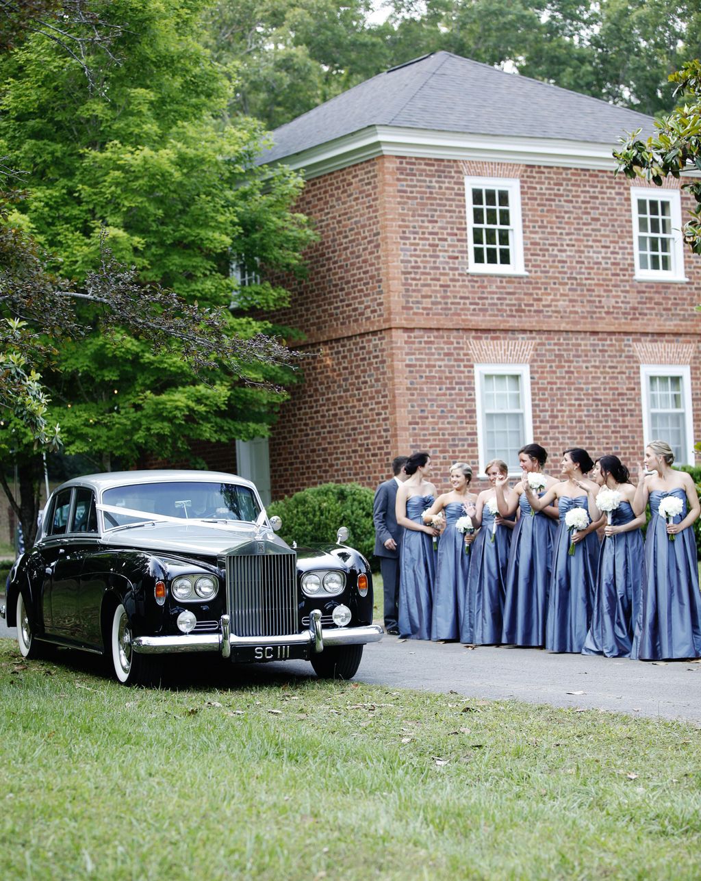 Let the fun begin!  #vintagecar #southernwedding #
