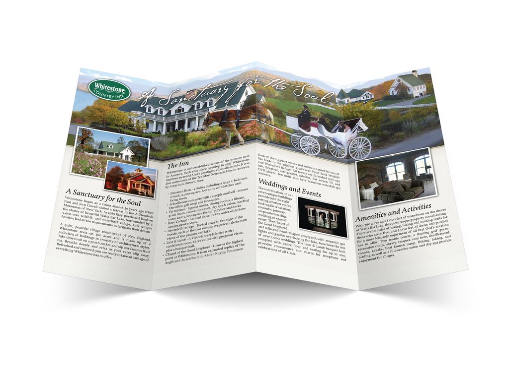 Whitestone Inn Brochure -  
Services provided: Pri