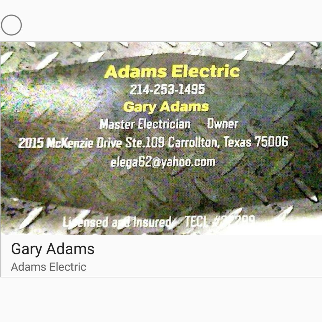 Adam's Electric
