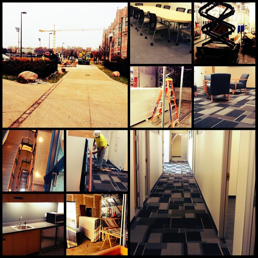 Project with G.C. Interface Corp at WashU Campus.