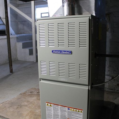 Installed gas furnace in Cleveland, OH