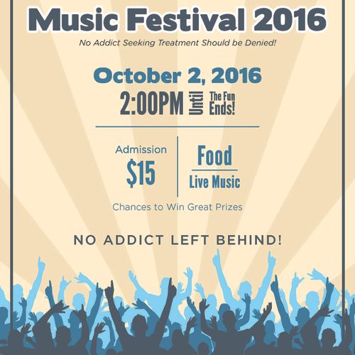 Local music festival flyer.