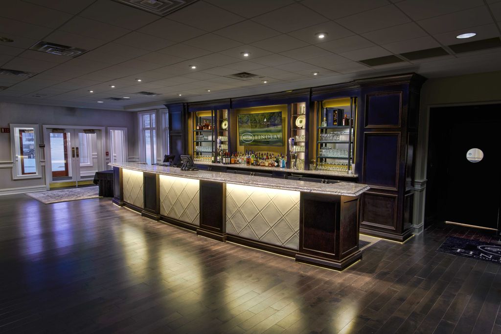 Interior shot of a restaurant....post production w