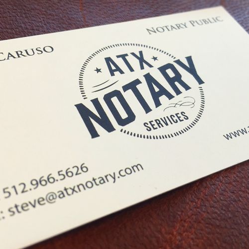 #ATX Notary #logodesign for a local uber-notary co