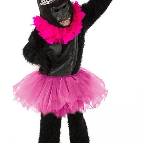 Singing, dancing Gorilla in a Tutu