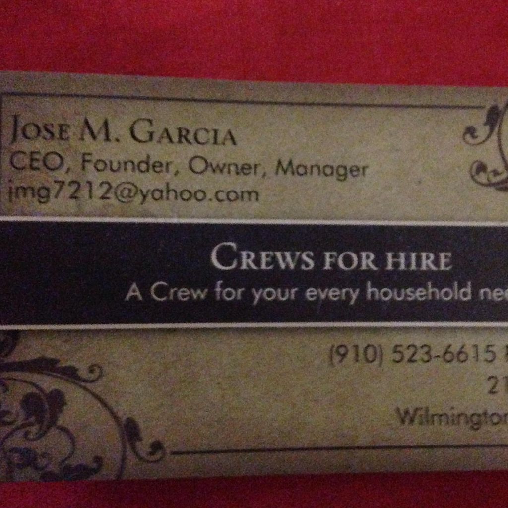 Crews For Hire