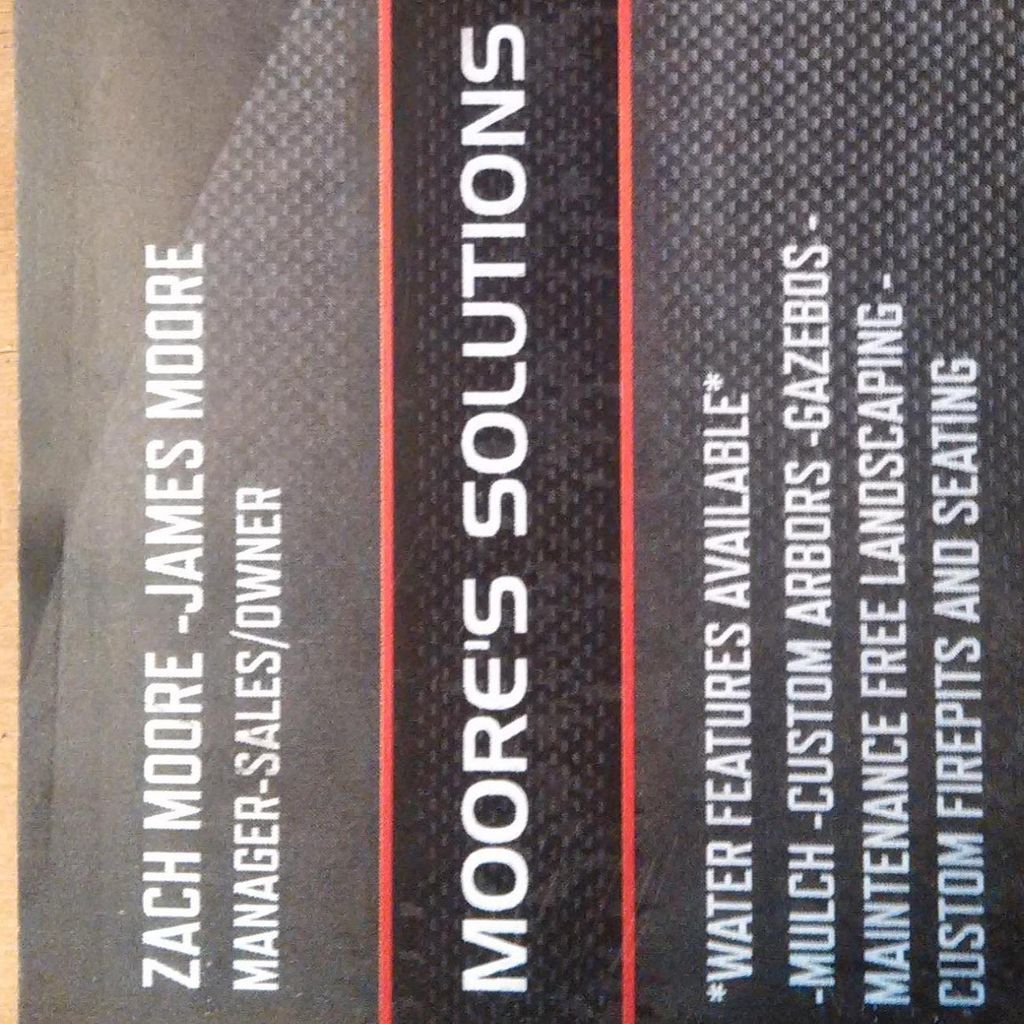 Moore's Solutions Landscaping