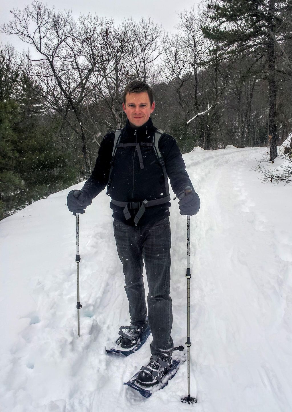 Snowshoeing at Mohonk Preserve