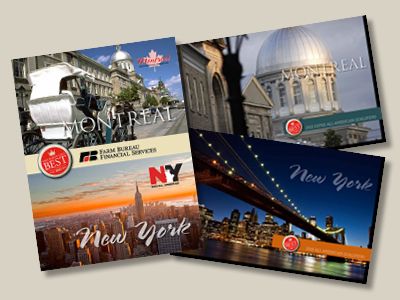 Incentive travel participant book