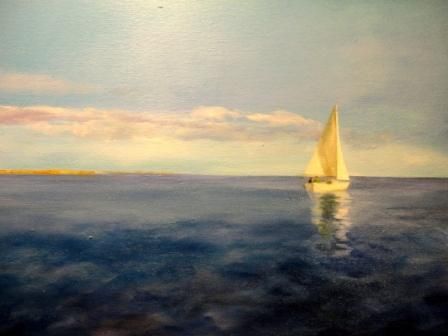 "Sail"
Oil on Canvas