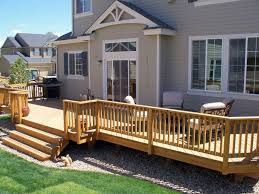 Decks can add great outside living space. And I en