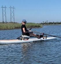 Rowing is one of my passions.