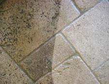 Grout before and after