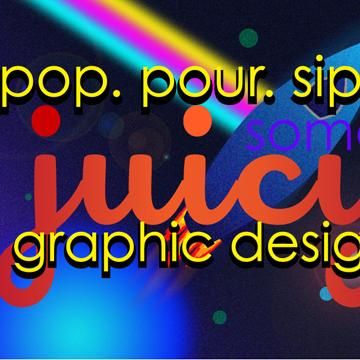 pop. pour. sip Graphic Design