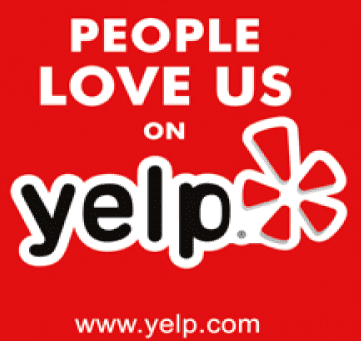 People love us on yelp!