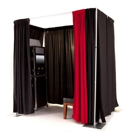 We also offer an enclosed booth option for those w