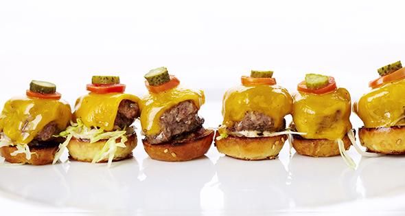 Mini Cheese Burger Sliders