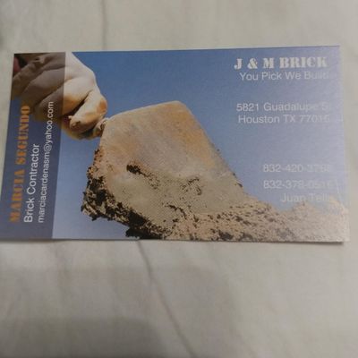 Avatar for J&M Brick Contractor /  Stone -Brick -Concrete ...
