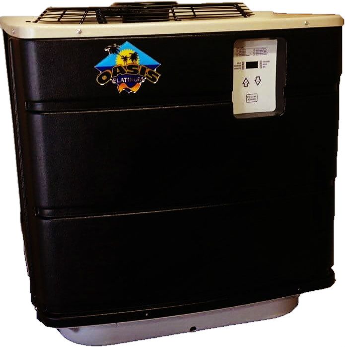 Oasis Platinum Heat Pump -Black Cabinet