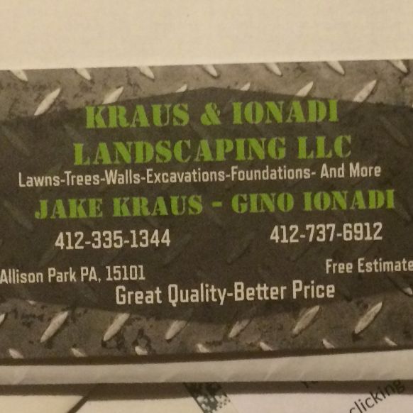 Kraus & Ionadi landscaping LLC