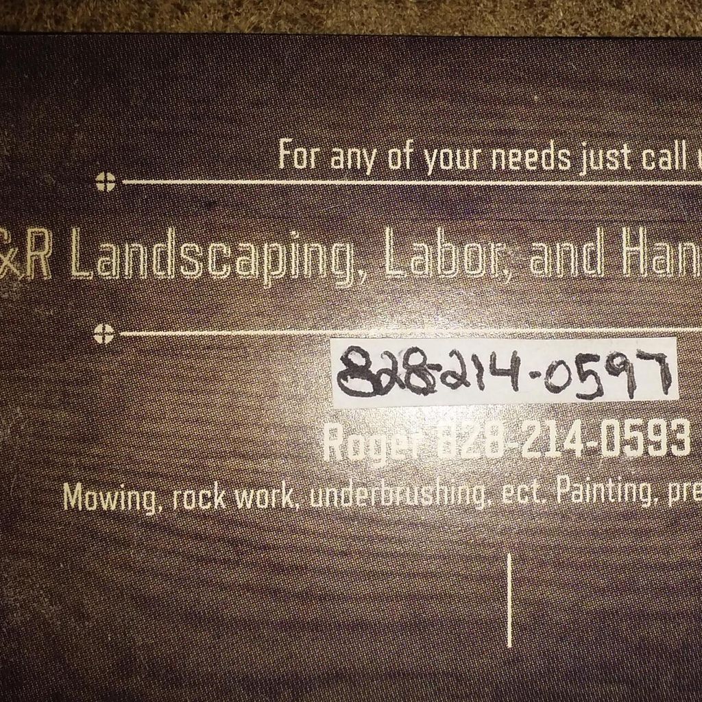 C&R handayman and labor services