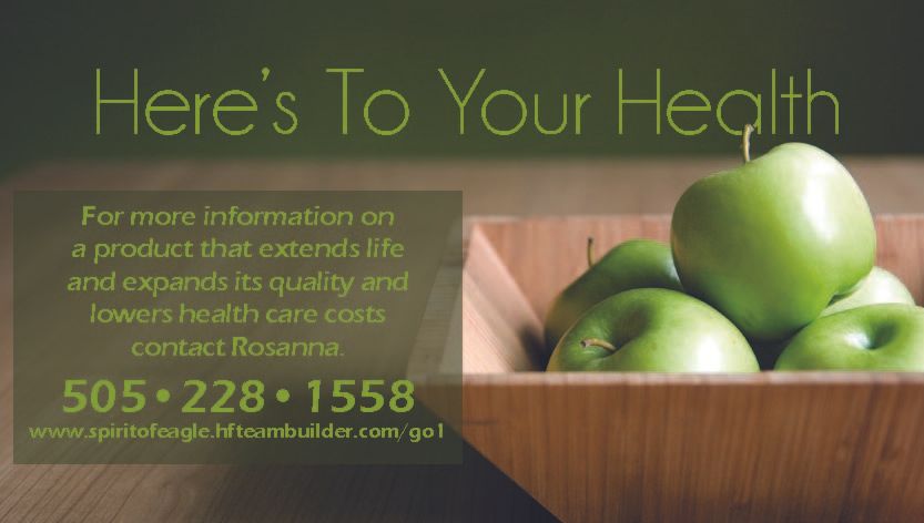 Here's To Your Health- New Mexico Publication.