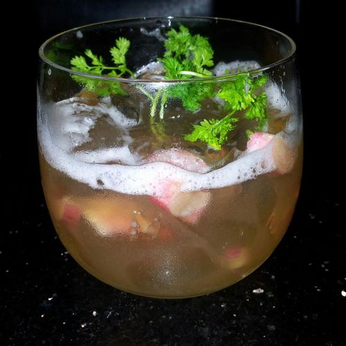 Gunnera-Original Cocktail
Pisco, rhubarb jam, lime