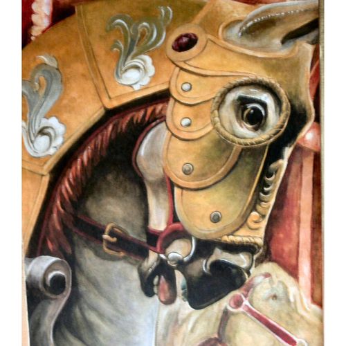 Disney Carousel Horse - Watercolor