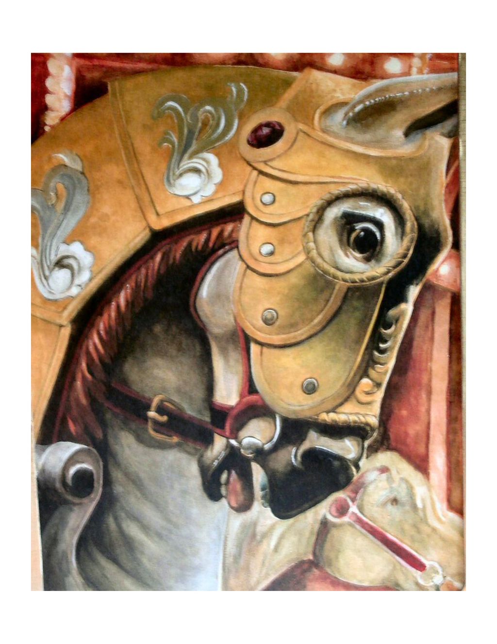 Disney Carousel Horse - Watercolor
