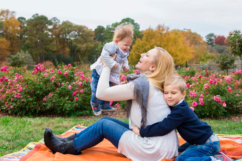 Family Session at the Botanical garden