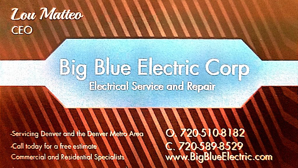 Big Blue Electric Corporation